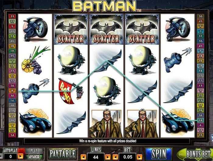 Игровой аппарат Бэтмен